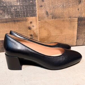 New Cole Haan Women’s Black Go-To Shayla Block Heel Pumps Size 7